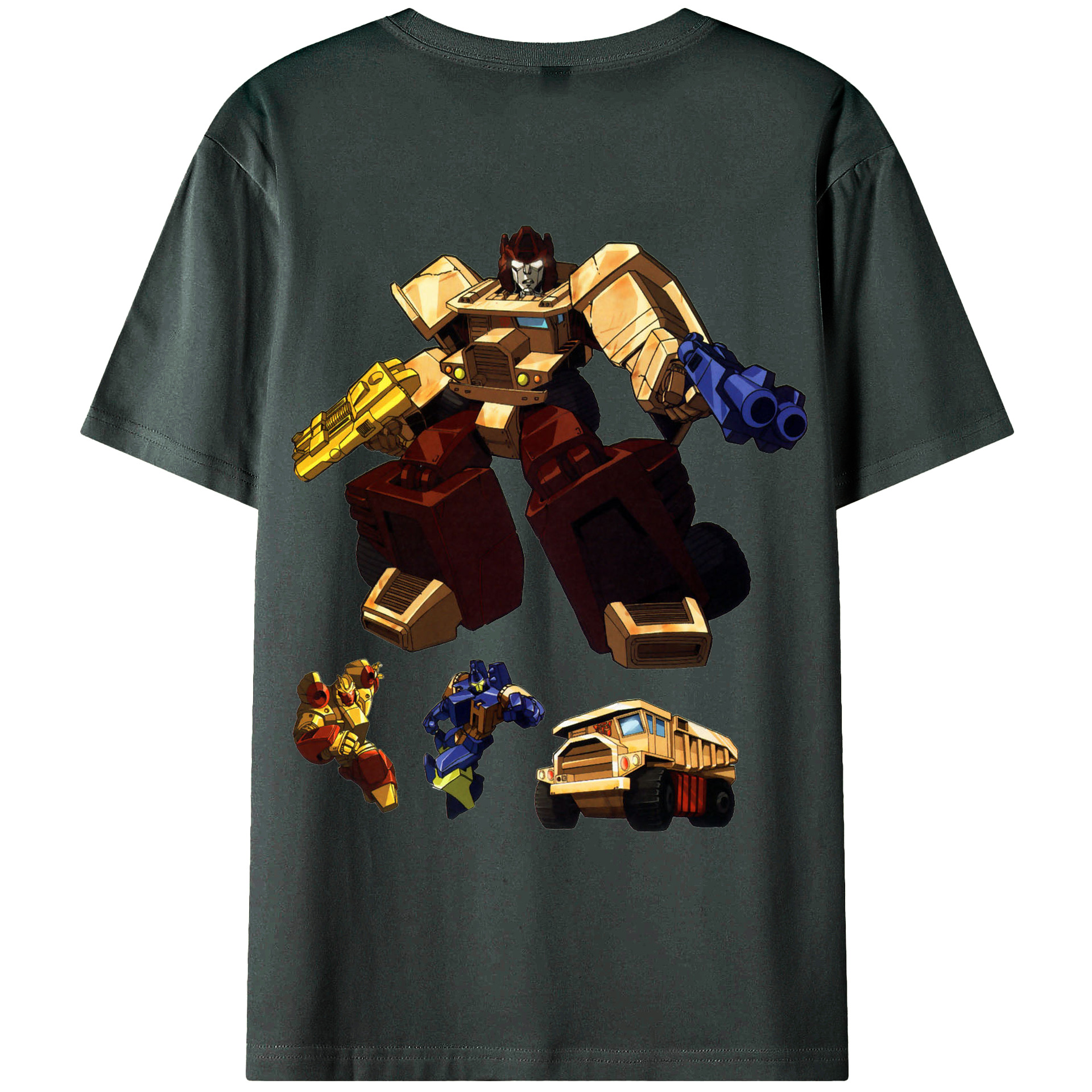（画像用）  綿100％ メンズ半袖Tシャツ（バックプリント） 通気性